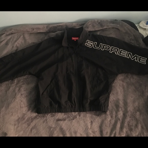 supreme split track jacket